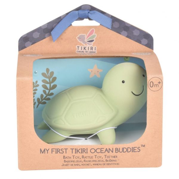 Natural Rubber Bath Toy - Turtle