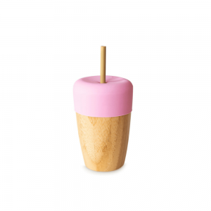 bamboo straw cup