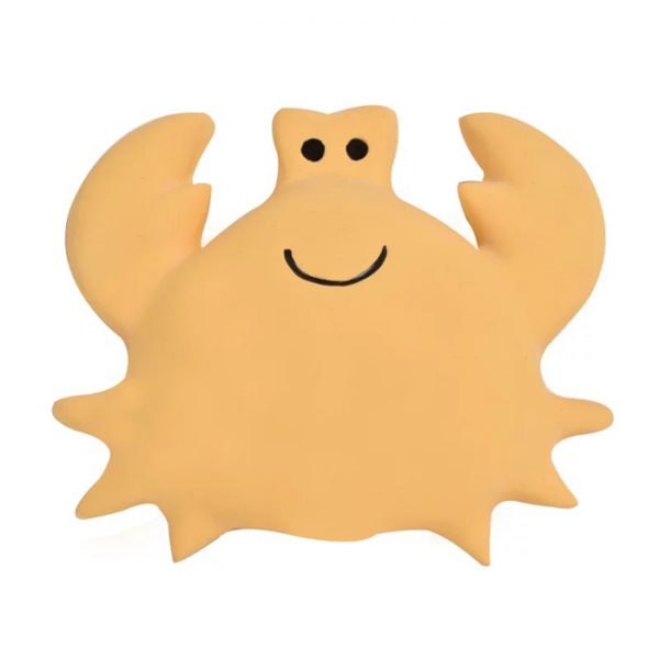 Natural Rubber Bath Toy - Crab